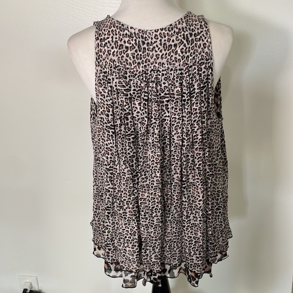 Scotch and Soda animal print chiffon blouse - Picture 8 of 10